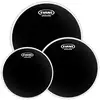 Image de Evans ETP-ONX2-F Onyx Coated Fusion Tom Pack peaux de batterie 10-12-14