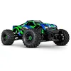 Image de Traxxas MAXX Wide Green 1:10 RC Monster Truck 4x4 (4WD) RTR 2,4 GHz