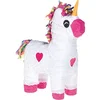 Image de Amscan P19100 - Pinata Licorne, 34,9 x 47,6 x 16,5 cm, à remplir de bonbons et confettis, anniversaire enfants