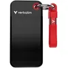 Image de Disque SSD externe - VERBATIM - Pocket - 2 To - Noir / Rouge