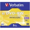 Image de Verbatim Boîte de 5 DVD + RW 4 x 4,7 Go