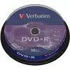 Image de Pack de 10 DVD+R 4,7 Go 16x VERBATIM