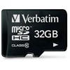 Image de Verbatim Carte mémoire microSDHC Premium 32 Go Noire - Carte SD pour Capture vidéo en Full HD - résiste à l'eau & aux Chocs - Carte mémoire SD pour Appareil Photo Smartphone Tablette
