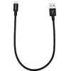 Image de VERBATIM Câble de charge micro USB noir-câble robuste avec protection anti-pli pour smartphones & tablettes avec interfaces micro USB-câble de 30 cm-chargeur USB-câble téléphone portable