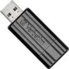Image de Micro-clé USBPinStripe de 8 Go - noire