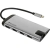 Image de 49142 station d''accueil USB 3.2 Gen 1 (3.1 Gen 1) Type-C Noir, Argent