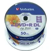 Image de Verbatim Life Series - 50 x DVD+R DL - 8.5 Go (240 minutes) 8x - surface imprimable - spindle en occasion ou reconditionné