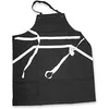 Image de LE CREUSET Tablier avec Poches, Boucle et Système de Tension des Sangles, 100% Coton, Taille unique, Noir Mat, 95000700000000