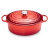 Image de Cocotte fonte ovale cerise 31 cm Le Creuset
