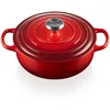 Image de Le Creuset Sauteuse signature en fonte émaillée, 3,5 l, cerise
