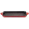 Image de Grill rectangulaire fonte émaillée 32 cm Cerise Le Creuset
