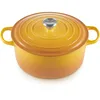 Image de Le Creuset Cocotte Signature en Fonte Émaillée avec Couvercle, 28 cm, Ronde, 6.7 L, 6.125 kg, Nectar, 21177286724430