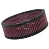 Image de K&N Filtre de Rechange rond - 229mm diamètre extérieur, 203mm diamètre intérieur, 73mm hauteur (E-3530)