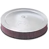 Image de K&N Filtre à Air rond - 130mm raccord, 356mm diamètre, 70mm hauteur, 32mm drop base (60-1280)