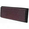 Image de K&N Filtre à air de remplacement compatible avec Audi A6 4.2 1994-1997 / V8 Quattro 3.6 1988-1994, 4.2 1991-1994 / BMW 530, 535 E34 / 730, 735 1988-1994 (33-2573)