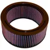 Image de K&N Filtre à air de remplacement compatible avec Ford E350, Motorhome 7.3D 1992-1994 (E-1461)