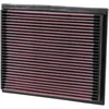 Image de K&N Filtre à air de remplacement compatible avec Opel Senator B 1987-1991 / BMW 530, 540, 730, 740 1992-2001 / BMW 840 1993-1999 / VW Santana 2.3 1997 (33-2675)