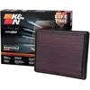 Image de K&N Filtre à air de remplacement compatible avec Chevrolet Silverado 1500 1999-2015 (33-2129)