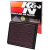 Image de K&N 33-2209 Filtre à Air du Moteur: Haute Performance, Premium, Lavable, Filtre de Remplacement, Plus de Pouvoir, 2000-2013 (A4 Cabriolet, S4, RS4, A4 Quattro Cariolet, A4, A4 Quattro, Exeo)