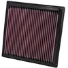 Image de K&N Filtre à air de remplacement compatible avec Dodge Durango 2004-2009 / Chrysler Aspen 2007-2009 (33-2288)
