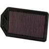 Image de K&N Filtre à air de remplacement compatible avec Honda CR-V 2.4 2007-2009 (33-2377)
