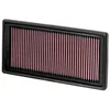 Image de K&N 33-2928 Filtre à Air du Moteur: Haute Performance, Premium, Lavable, Filtre de Remplacement, Plus de Pouvoir, 2004-2015 (C5, 407)