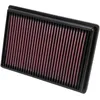 Image de K&N Filtre à air de remplacement compatible avec Chevrolet Aveo 1.2, 1.3, 1.4, 1.6 2011-2014 / Sonic 1.4, 1.8 2012-2017 (33-2476)
