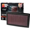 Image de K&N Filtre à air de remplacement compatible avec Honda Accord 3.5 2013-2017 (33-2499)