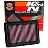 Image de K&N 33-5027 Filtre à Air du Moteur: Haute Performance, Premium, Lavable, Filtre de Remplacement, Plus de Pouvoir, 2014-2019 (Fit, HR-V, Jazz, Vezel)