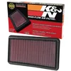 Image de K&N Filtre à air de remplacement compatible avec Chrysler 200 2.4, 3.6 2015- (33-5025)