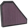 Image de K&N Filtre à air de remplacement compatible avec Cadillac CTS V-Sport 3.6 2014- (33-5028)