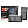 Image de K&N Filtre à Air d'Habitacle (2 pièces) compatible avec Buick, Chevrolet, Oldsmobile, Pontiac (VF2046)