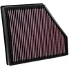 Image de K&N Filtre à air de remplacement compatible avec Chevrolet Camaro SS 6.2 2016- (33-5047)