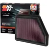 Image de K&N 33-5045 Filtre à Air du Moteur: Haute Performance, Premium, Lavable, Filtre de Remplacement, Plus de Pouvoir, 2016-2019 Civic