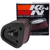 Image de K&N Filtre à air de remplacement compatible avec Harley Davidson FLHR Road King/Road Glide 1753cc 2017- (HD-1717)