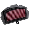 Image de K&N Filtre à air de remplacement compatible avec Kawasaki Ninja 400/Z400 ABS/ER400 Z400 ABS/EX400 Ninja 399cc 2018- (KA-4018)