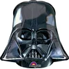 Image de Amscan 2844501 - Super Shape Ballon en plastique Casque de Dark Vador, 63 x 63 cm, Star Wars, ballon hélium