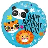 Image de Lion, Tiger And Panda Hbd - Standard Circle