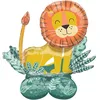 Image de Amscan 4294011 - Airloonz Lion Rempli d'air Ballon en aluminium 114cm x 109cm