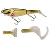 Image de Berkley Zilla Tailswinger, hameçon de pêche, leurre Dur, Le Premier Tailbait articulé sur Le marché avec Une Action de nage étonnante et Une Grande polyvalence