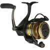 Image de Penn Moulinet Battle® IV, pêche en Eau salée, appâts et leurres pour Poissons Bobine en Aluminium, Robuste et ambidextre, Taille de Moulinet 1000, Vitesse 5.2:1, Noir, Or et fumé