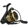 Image de Penn Moulinet Battle® IV, pêche en Eau salée, appâts et leurres pour Poissons Bobine en Aluminium, Robuste et ambidextre 3000 Taille de Moulinet 6.2:1 Noir, Or et Fumée