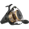 Image de Penn Moulinet Battle® IV, pêche en Eau salée, appâts et leurres pour Poissons Bobine en Aluminium, Robuste et ambidextre, Taille de Moulinet 10000, Vitesse 4.2:1, Noir, Or et fumé