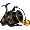 Image de Penn Slammer IV Moulinet Spinning pêche en mer, Robuste et résistant, pêche au leurre, Bar, lieus, Thon, carangue, pêche Exotique Or/Noir