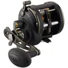 Image de PENN Squall II Level Wind Fishing Reel, moulinets conventionnels, Eau salée, pêche au Large, Unisexe, Or Noir, 15, Frein en étoile