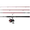 Image de Penn Fierce IV Travel Spin Fishing Combo, Canne à pêche en Eau salée et kit de Rouleaux, Parfait pour Filer, côtier, Offshore, Surf, Facile à Transporter avec étui Rigide en Cordura