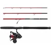 Image de PENN Fierce IV Travel Boat Combo, Cannes Assorties et Combinaison de Rouleaux pour la pêche en Bateau et en Eau salée   4+1 roulements à Billes en Acier Inoxydable et Nu Solide mais Sensible