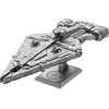 Image de Metal Earth Fascinations ICX233 Star Wars Imperial Light Cruiser Kit de construction 3D en métal, découpé au laser, puzzle 3D, kit de modélisme à faire soi-même, avec 2 cartes métalliques, à partir de