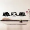Image de ROOMMATES Sticker Géant repositionnable Lotus noirs