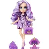 Image de Rainbow High Poupée Mannequin avec Kit de Slime et Animal de Compagnie - Violet (Violet) - Poupée Pailletée 28 cm